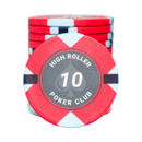Jeton de Poker High Roller 10