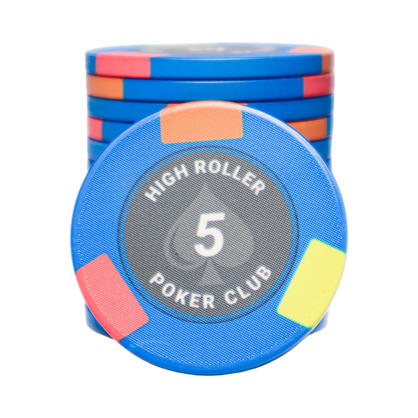 High Roller Poker Chip 5