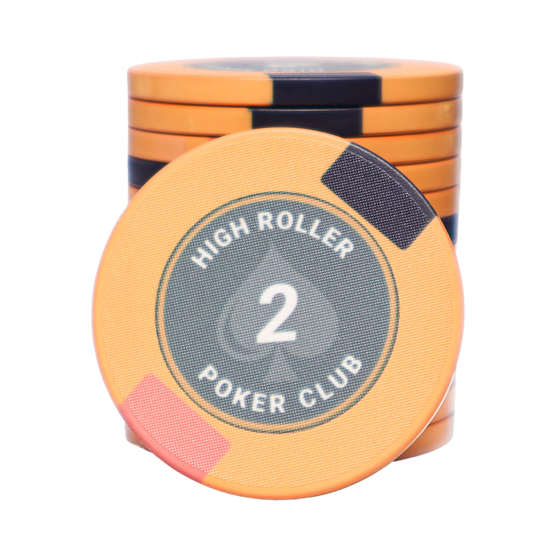 High Roller Fiche da Poker 2