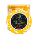 Lion Poker Room Poker Chip 0.25