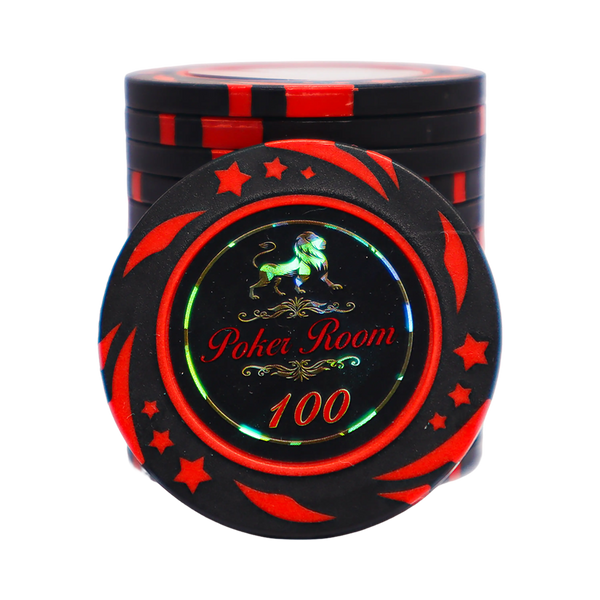 Lion Poker Room Poker Chip 100