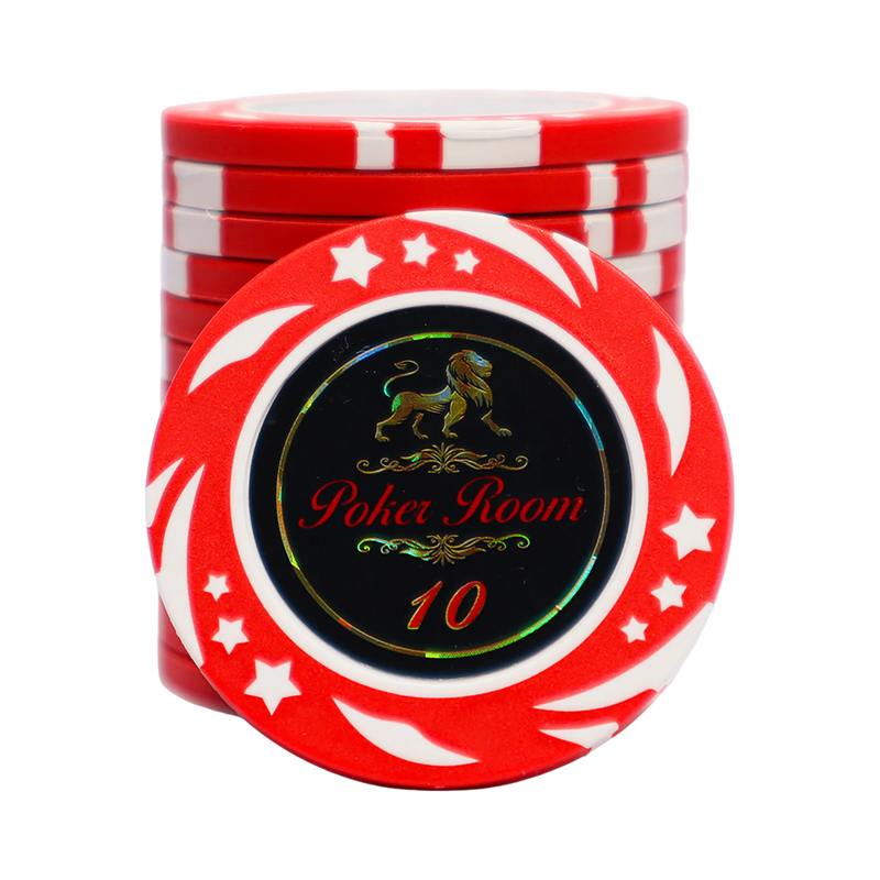 Lion Poker Room Poker Chip 10