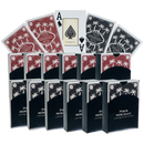 Carte da Poker Poker Merchant Jumbo 100% Plastica 2 Index 12 Mazzi