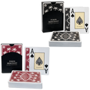 Carte da Poker Poker Merchant Jumbo 100% Plastica 2 Index 12 Mazzi
