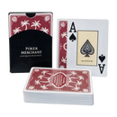 Carte da Poker Poker Merchant Jumbo 100% Plastica 2 Index 12 Mazzi