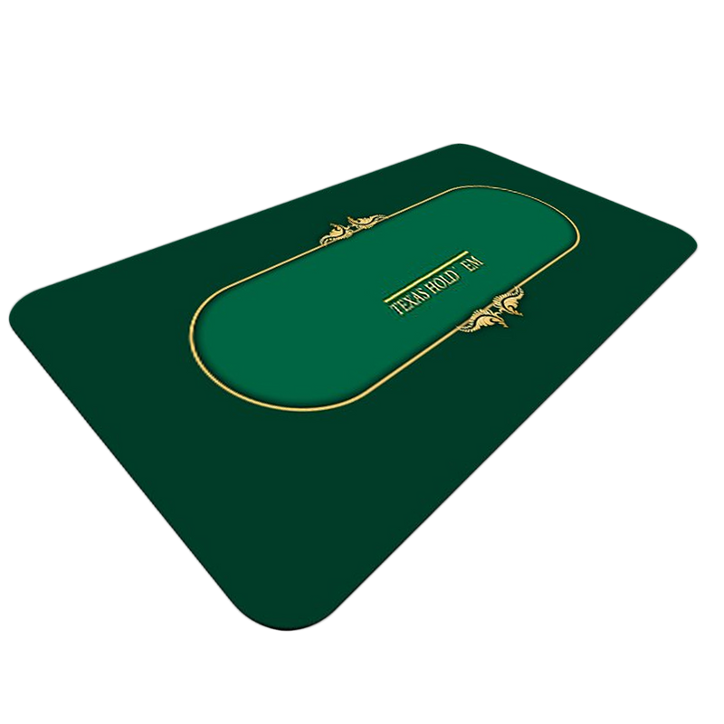 Pokermat Texas Groen 200X100