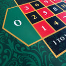 Roulettematta Grön Premium 180x9