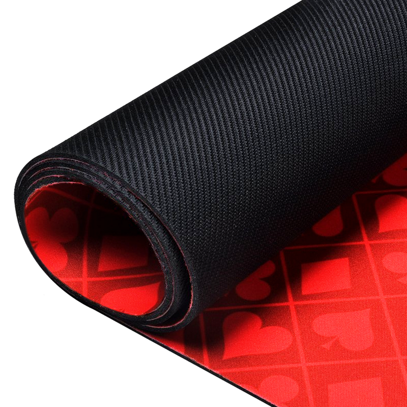 Poker Mat Luxury Red 180x90