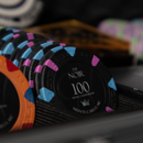 Jetons de poker Le Noir 1000