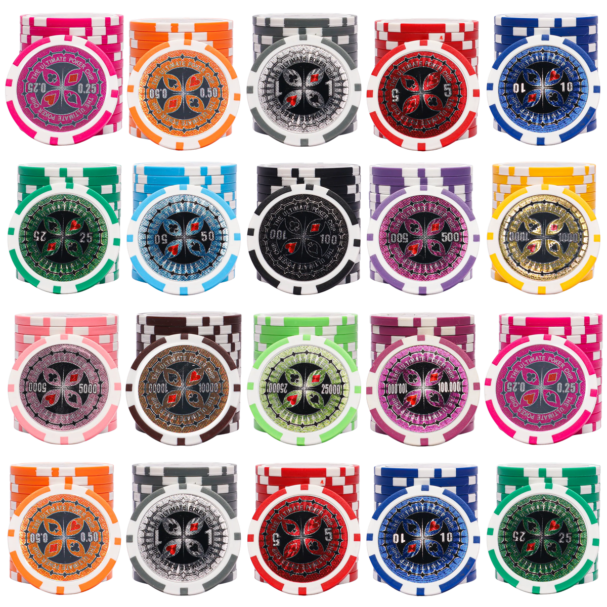 ポーカーセット　THE ULTIMATE POKER CHIP 約500枚 ポーカーセット THE ULTIMATE POKER CHIP 約500枚 500 Ultimate