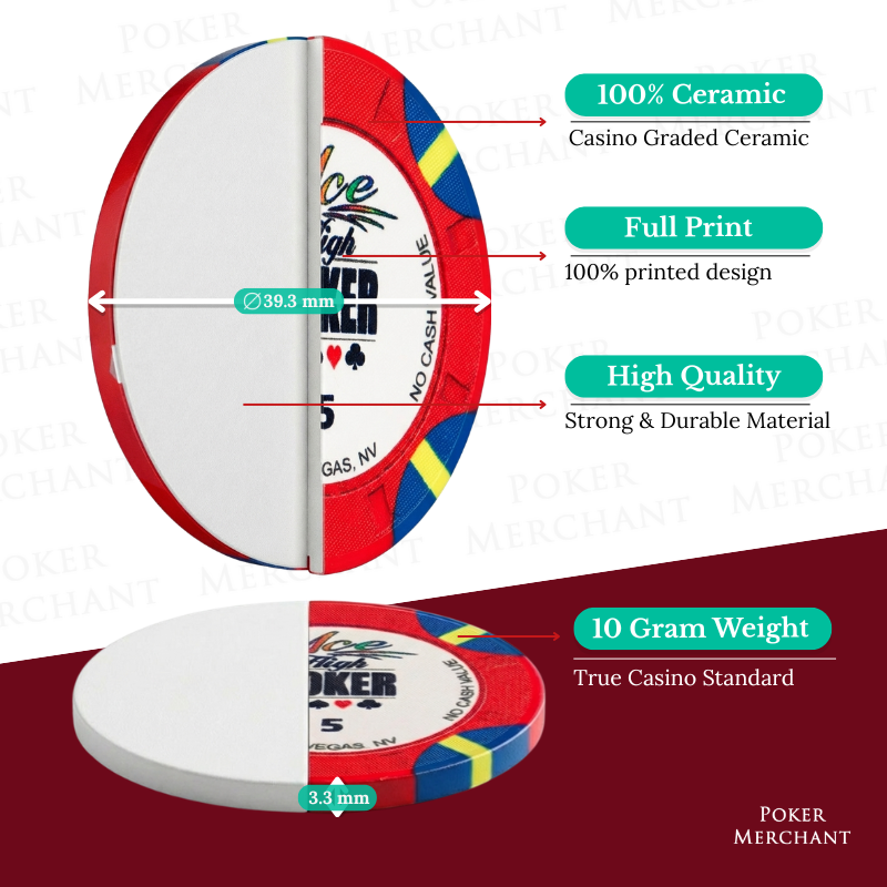 Poker Set WSOP Ace High 300 | Poker Merchant
