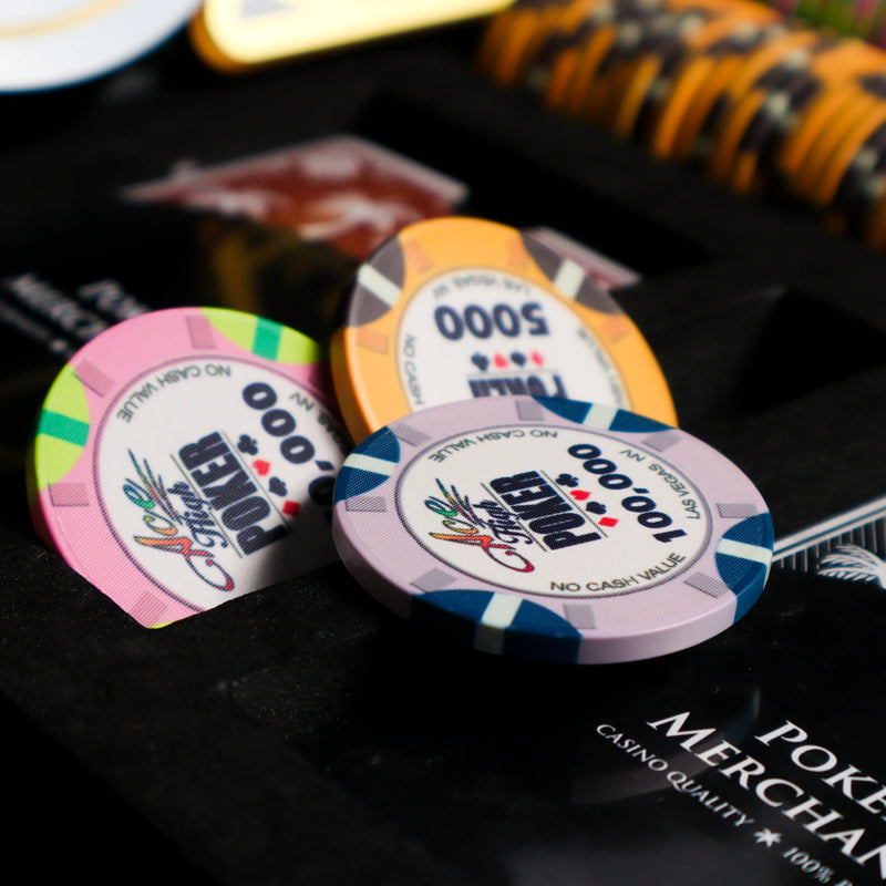 WSOP poker chips imagery