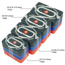 colorful custom poker plaques 