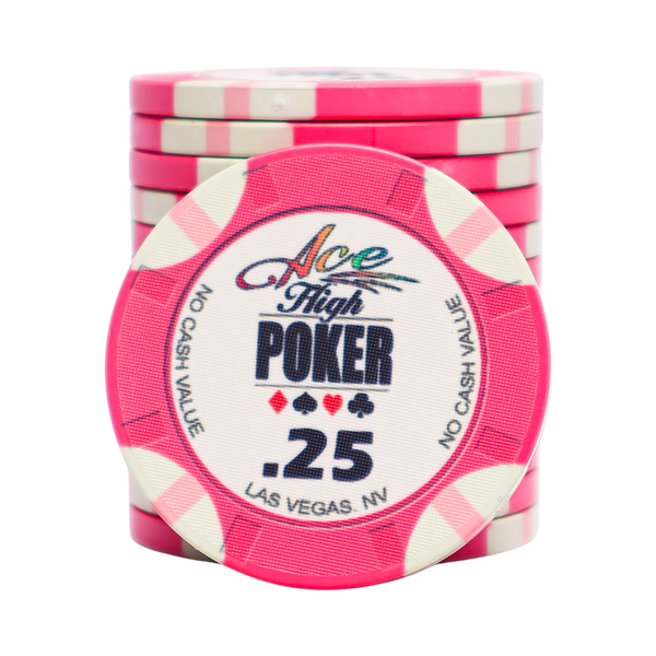 WSOP Ace High Poker Chip 0.25