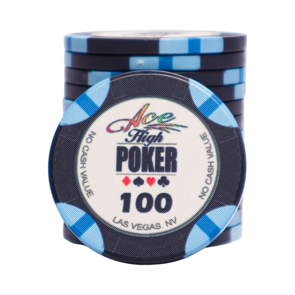 WSOP Ace High Poker Chip 100