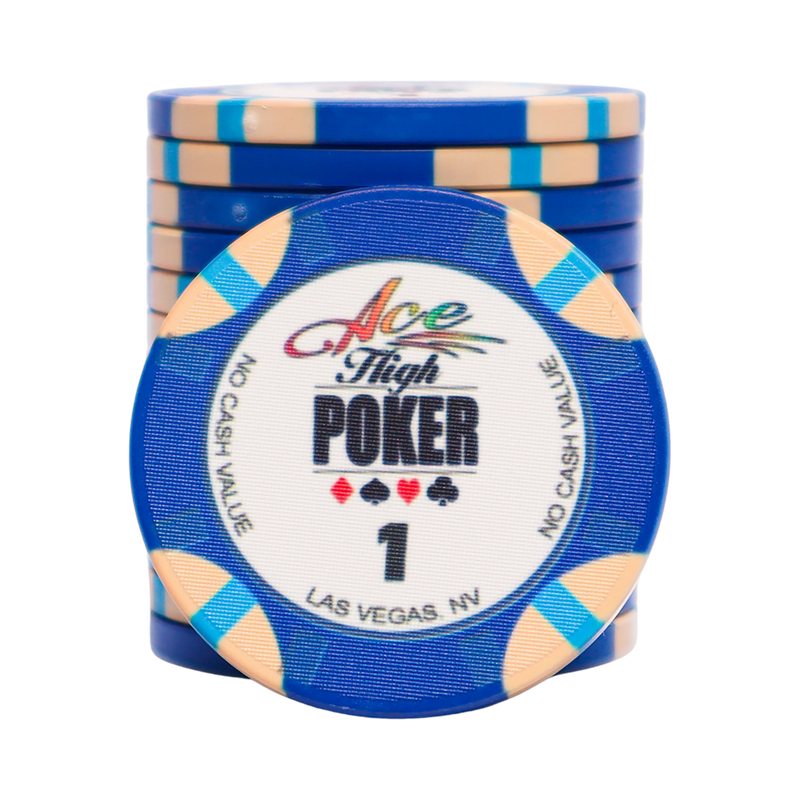 WSOP Ace High Poker Chip 1