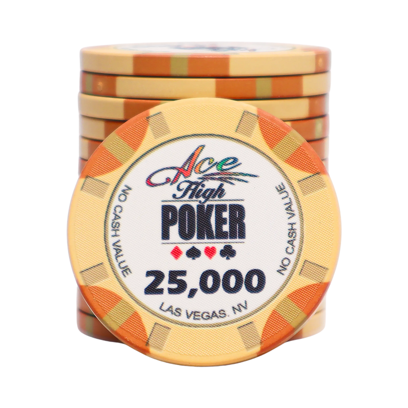 WSOP Ace High Poker Chip 25.000