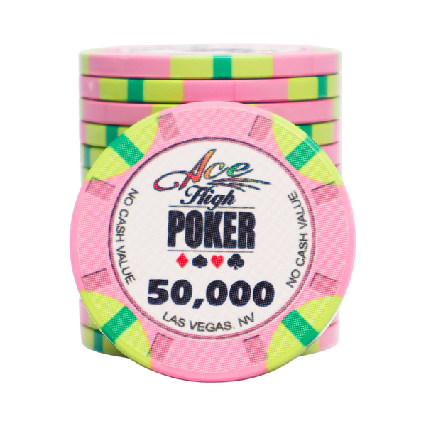 WSOP Ace High Poker Chip 50.000