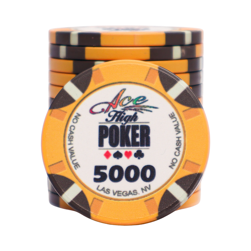 WSOP Ace High Poker Chip 5000