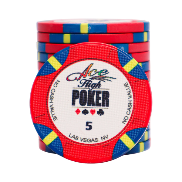 WSOP Ace High Poker Chip 5