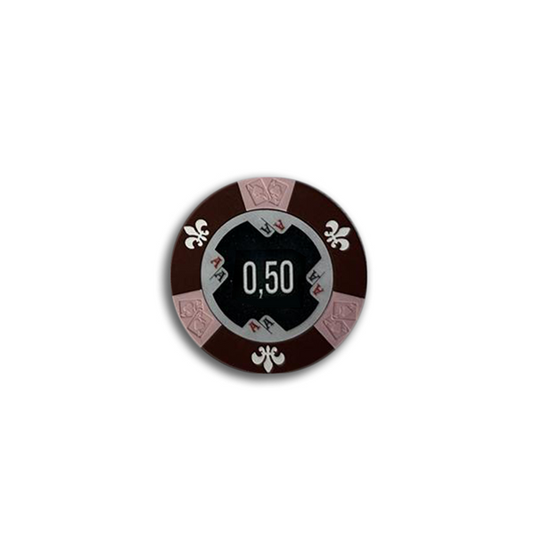 Aces Poker Chip 0,50