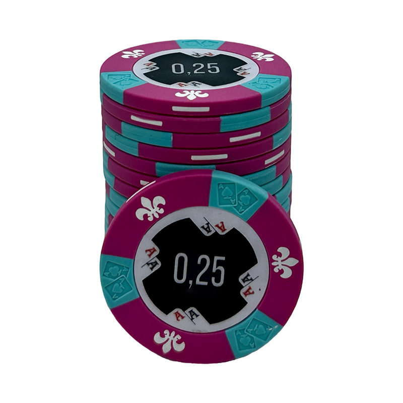 Bullets Poker Chip 0,25