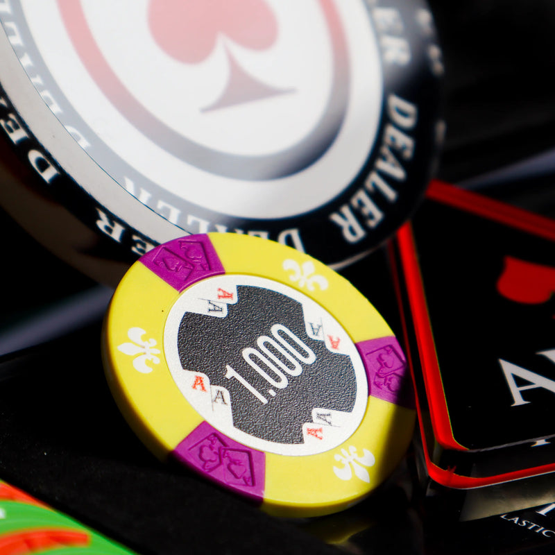 aces poker chip imagery