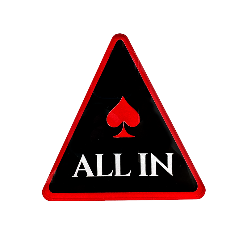 Free: All In Button Red Spade - Black Friday