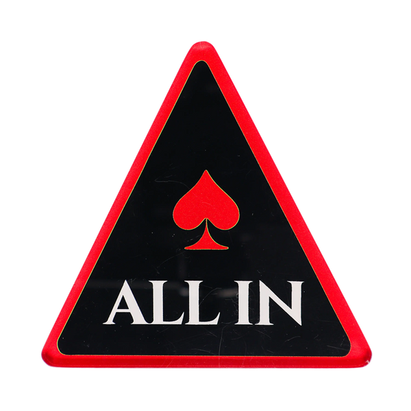 All In Button Red Spade