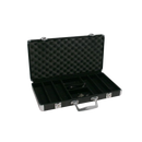 alluminium poker koffer case black 300 open 