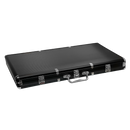 alluminium poker case black 750 closed