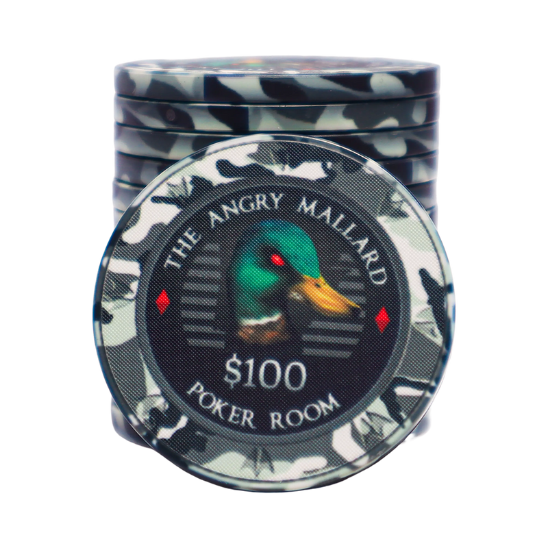 Angry Mallard Cash Game Poker Chip 100