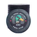 Angry Mallard Tournament Poker Chip 100