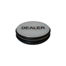 Dealer Button Puck Svart & Vit