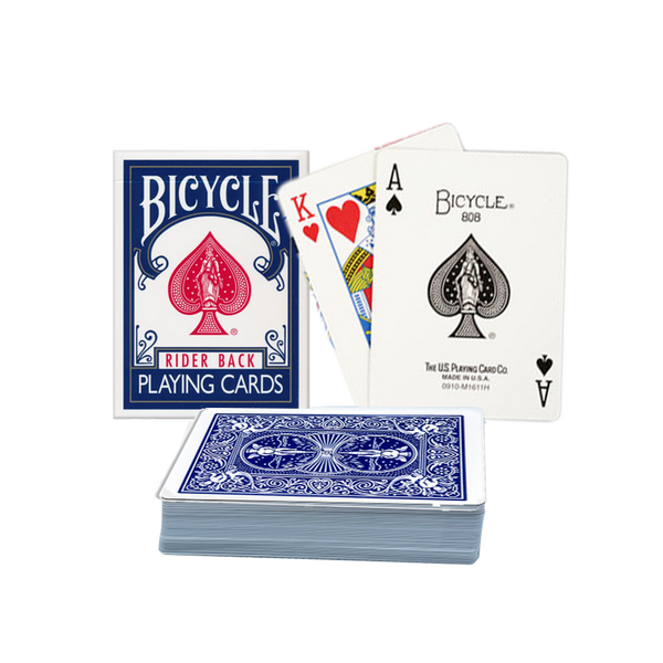Poker Cards Bicycle Paper Blue 2 Index