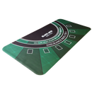 black jack mat green black