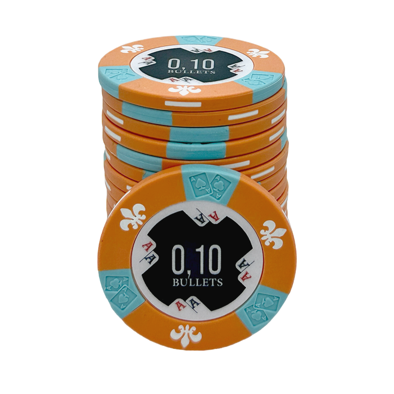Bullets Poker Chip 0,10