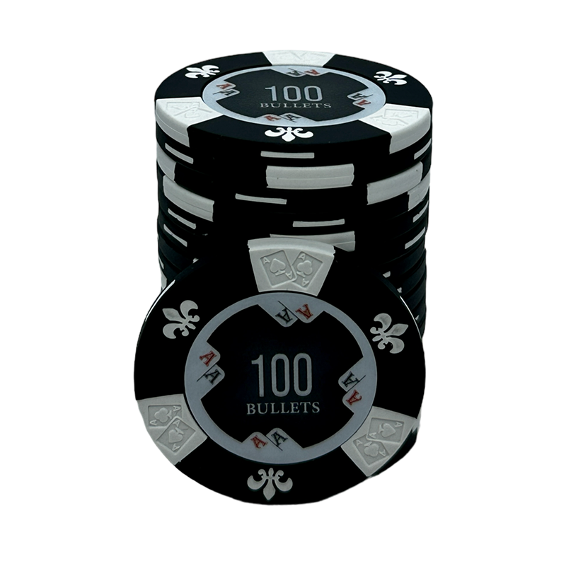 Bullets Poker Chip 100