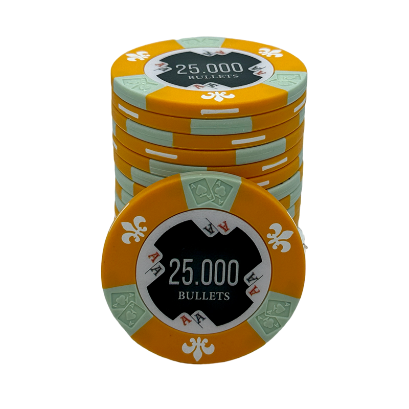 Bullets Poker Chip 25.000