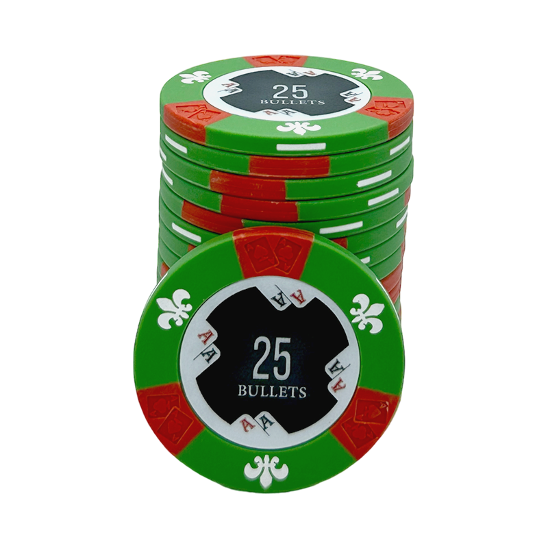 Bullets Poker Chip 25