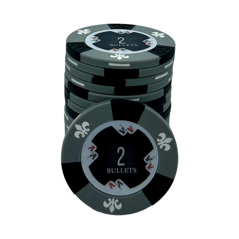 Bullets Poker Chip 2
