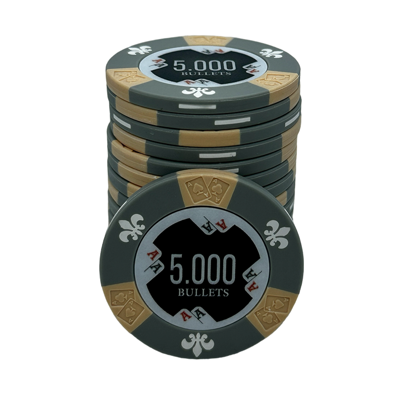 Bullets Poker Chip 5000