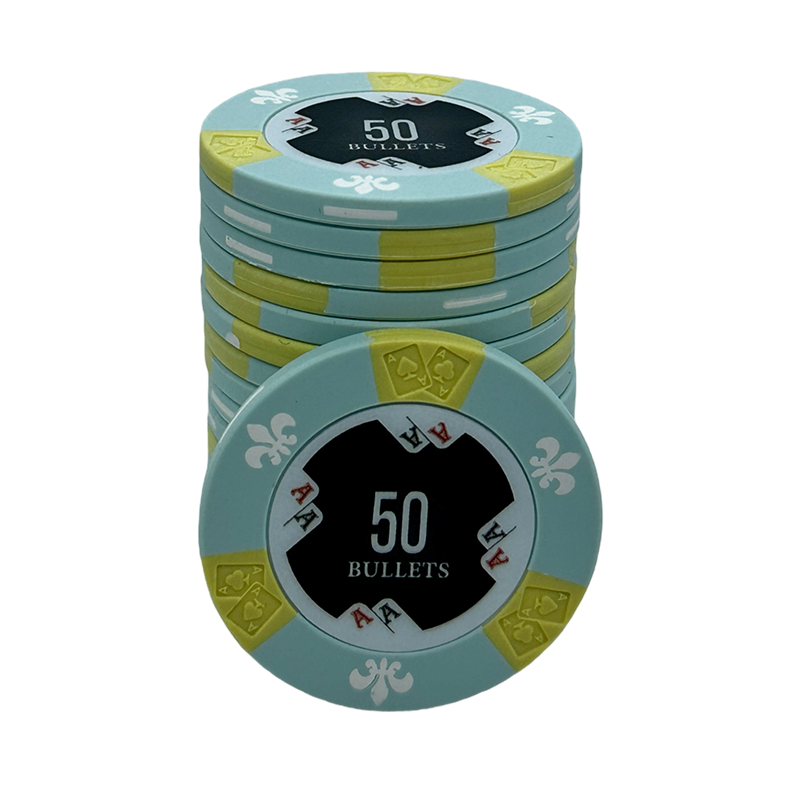 Bullets Poker Chip 50