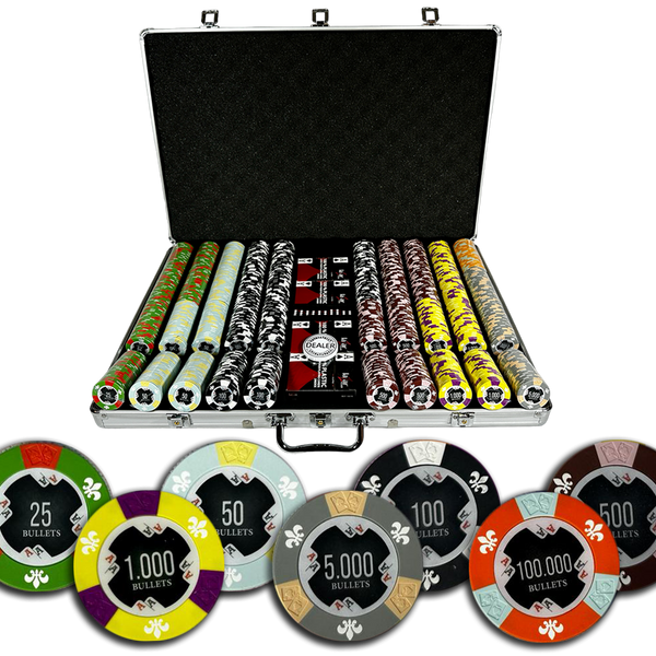 Poker Set Bullets Tournament 1000