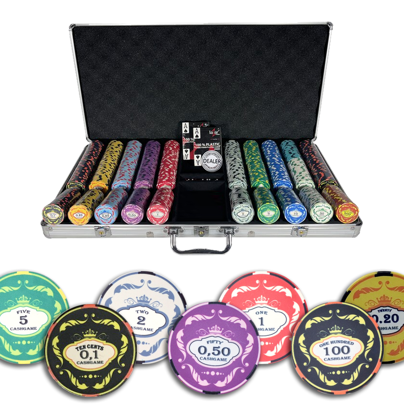 Poker Set Ceramic Crown 750