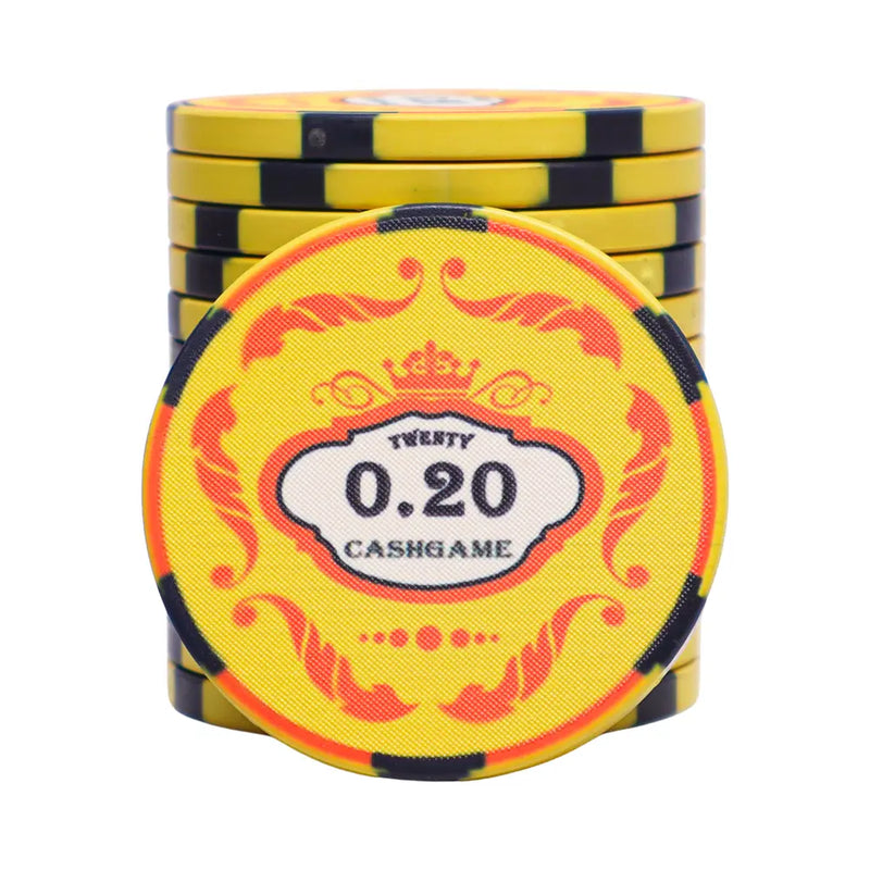 Ceramic Crown Poker Chip 0.2