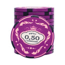 Ceramic Crown Poker Chip 0.5