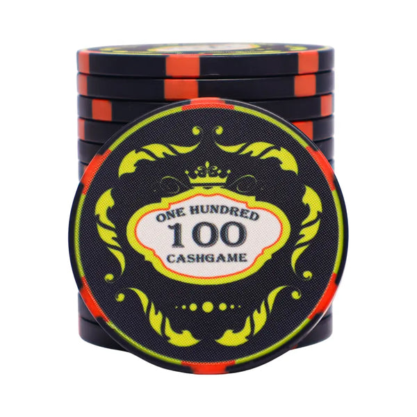 Ceramic Crown Poker Chip 100