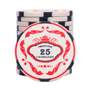 Ceramic Crown Poker Chip 25