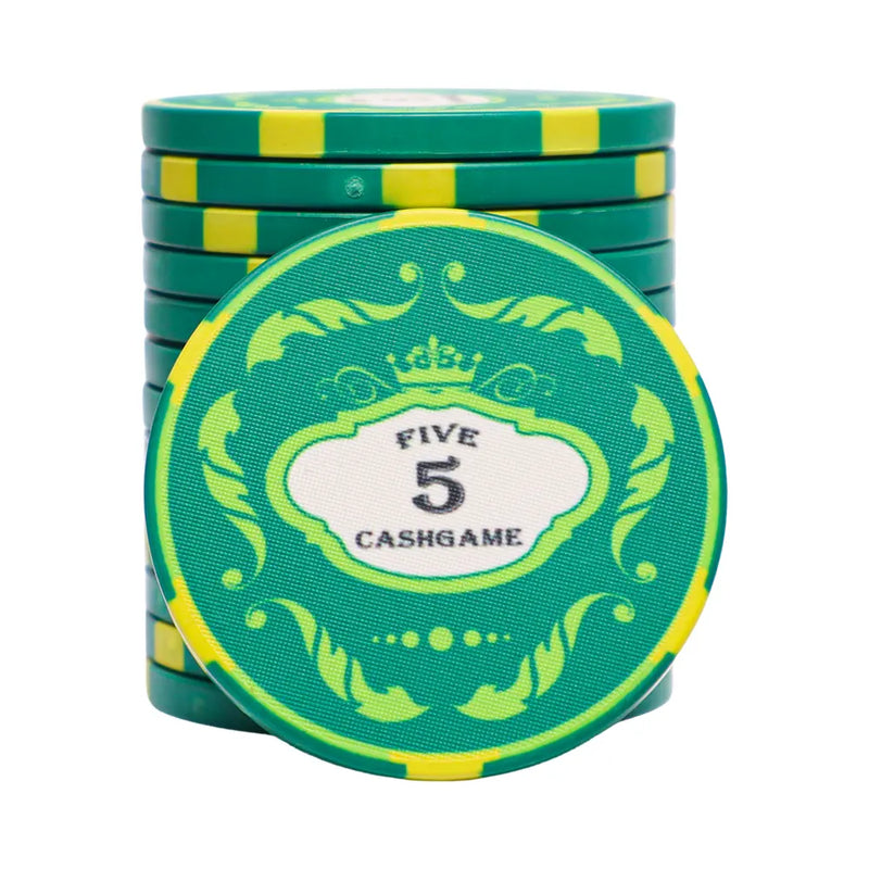 Ceramic Crown Poker Chip 5